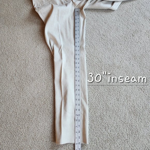 NEW Linen suit work career professional office - Picture 14 of 16